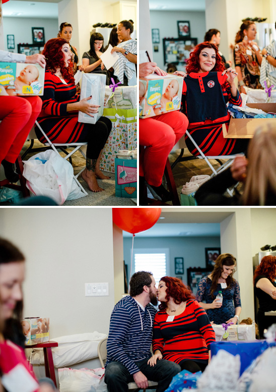 Red, Navy, and White Baby Shower Inspired by the Red Sox