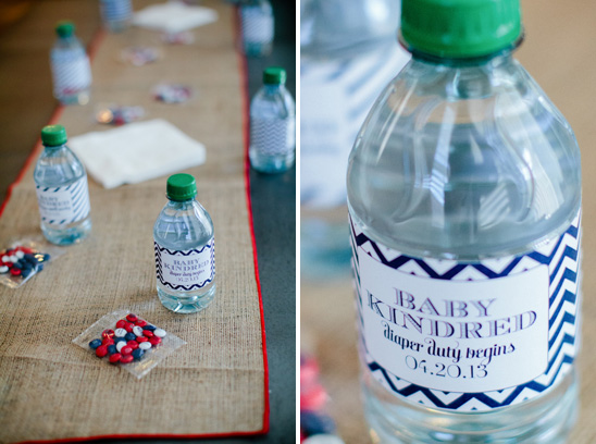 Red, Navy, and White Baby Shower Inspired by the Red Sox
