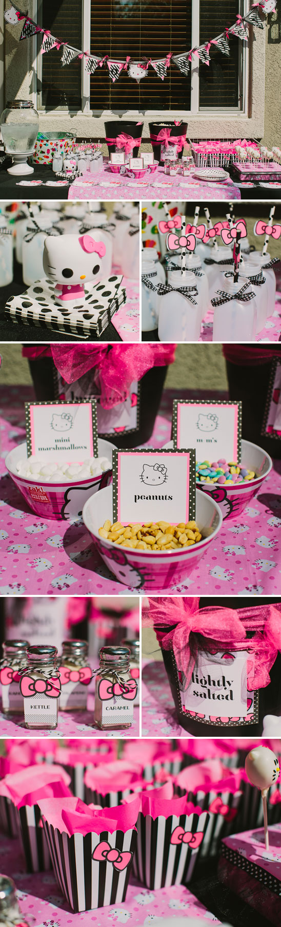 Hello Kitty Themed Birthday Party