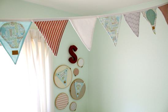 Hot Air Balloon Themed Nursery