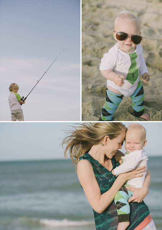 Fun Family Beach Session in North Carolina