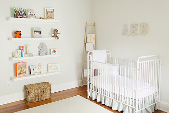 Baby Adeline and Her Classic, Simple Nursery