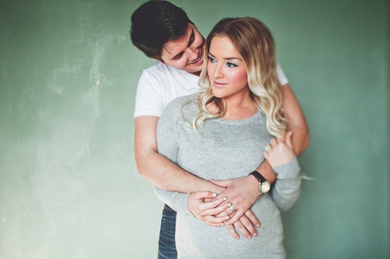 Beautiful Boudoir Maternity Session