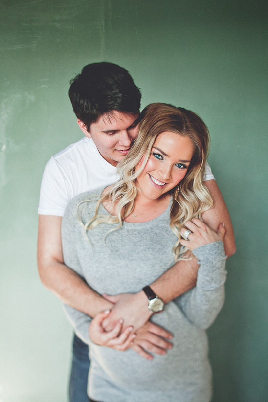 Beautiful Boudoir Maternity Session