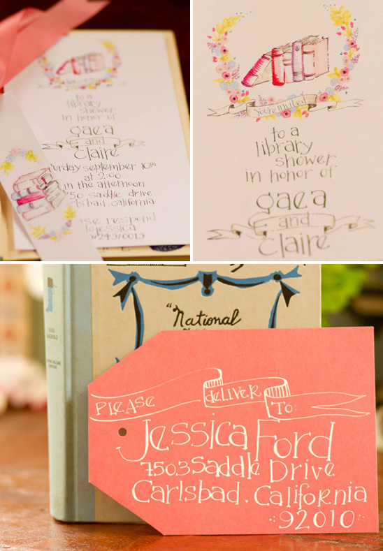 Beautiful Book Themed Baby Shower