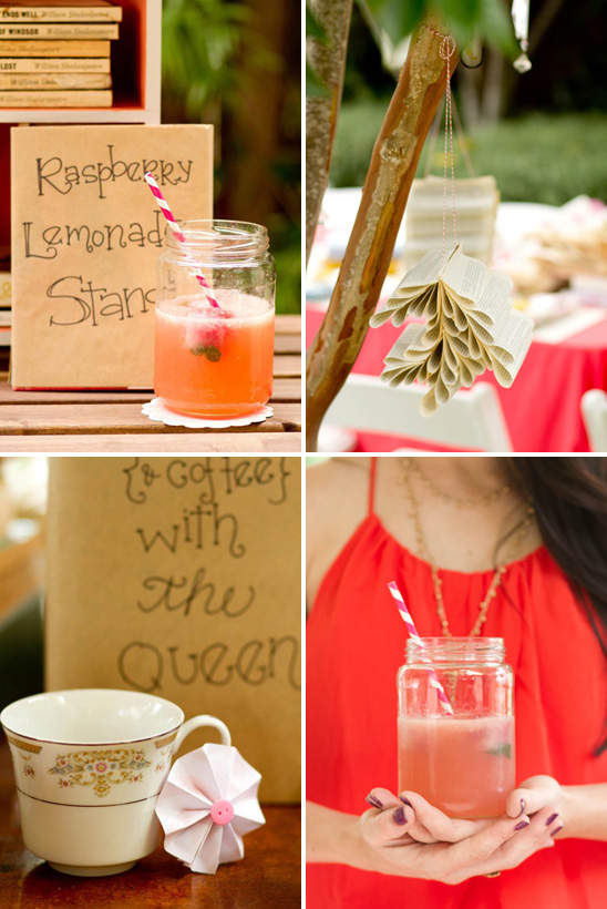 Beautiful Book Themed Baby Shower