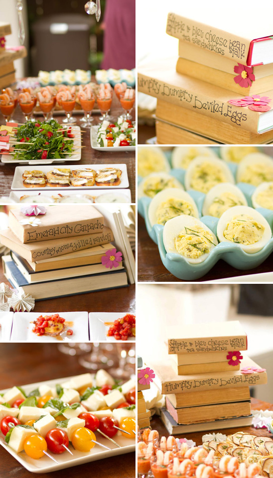 Beautiful Book Themed Baby Shower