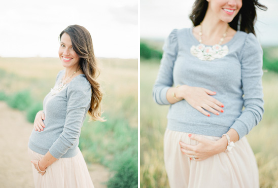 Beautiful Film Maternity Shoot in the Mountains