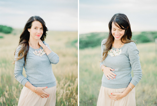 Beautiful Film Maternity Shoot in the Mountains
