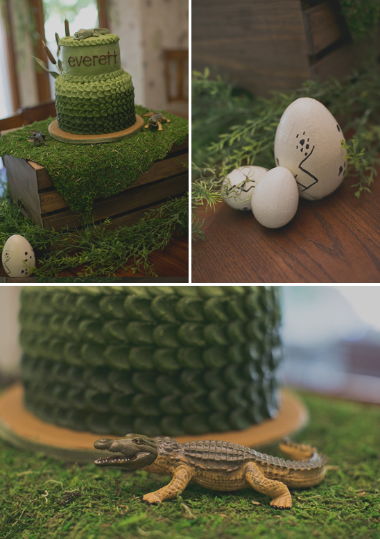 Alligator Themed First Birthday Party