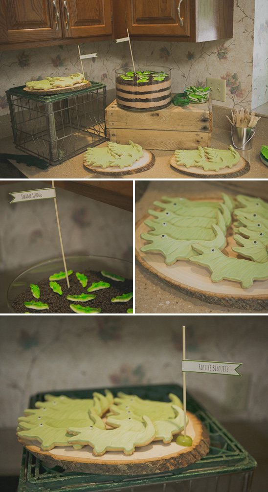 Alligator Themed First Birthday Party