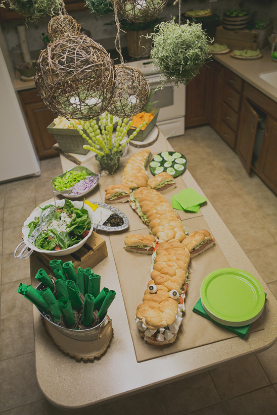 Alligator Themed First Birthday Party