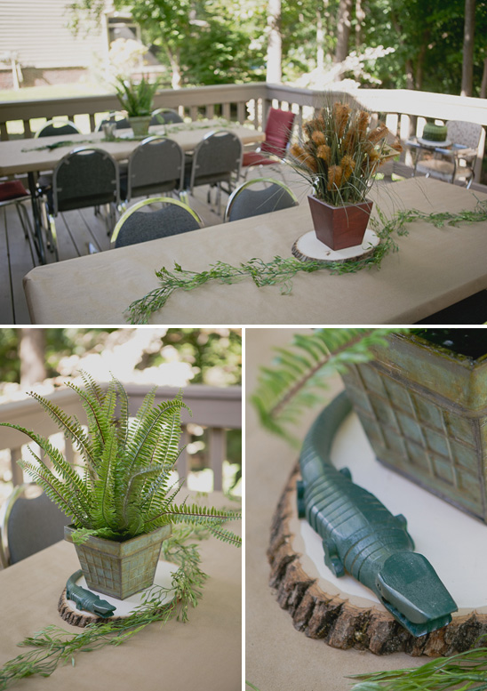 Alligator Themed First Birthday Party
