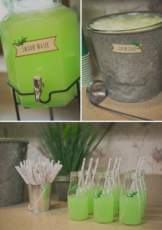 Alligator Themed First Birthday Party