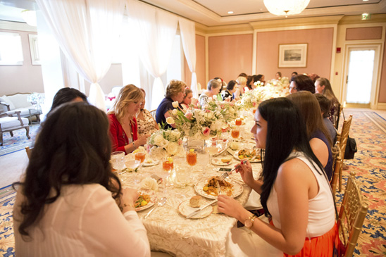 Elegant English Garden Themed Baby Shower