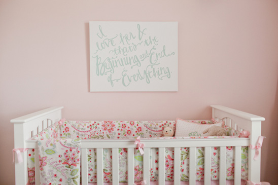 Beautiful Nursery for baby Breelyn