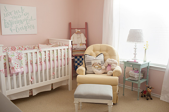 Beautiful Nursery for baby Breelyn