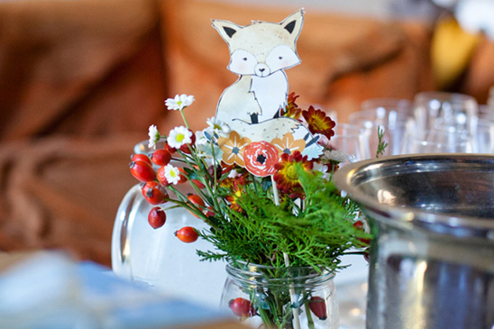 Darling Fox Themed Baby Shower