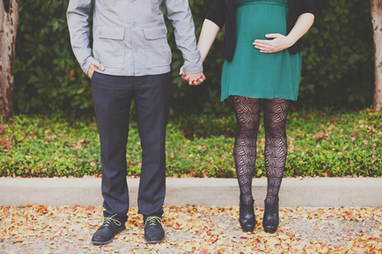 Romantic Maternity Shoot (with a Side of Harry Potter!)