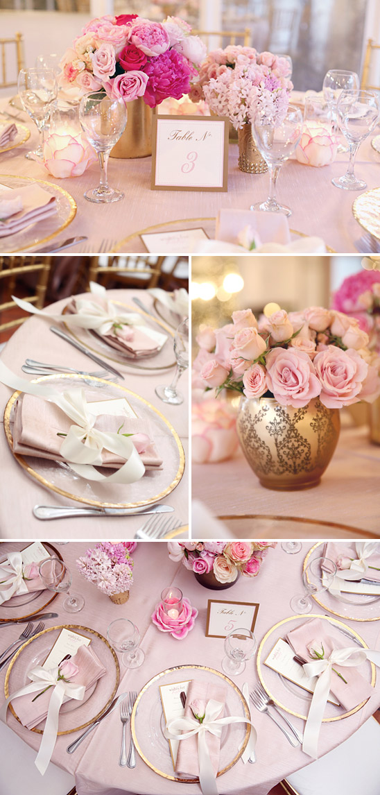 A Feminine, Elegant Baby Shower in Pink and Gold