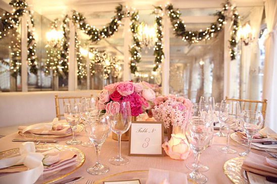 A Feminine, Elegant Baby Shower in Pink and Gold