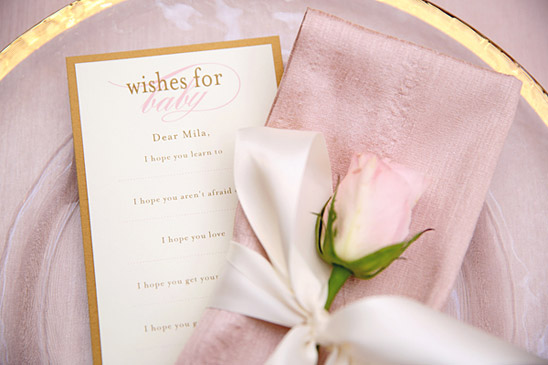 A Feminine, Elegant Baby Shower in Pink and Gold