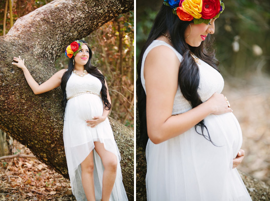 Beautiful Maternity Shoot Inspired by Mexican Culture