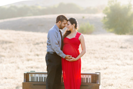 Music Inspired Maternity Session in Orange County