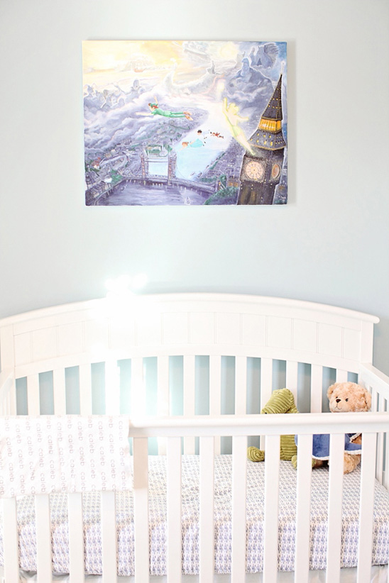 Baby Caleb and His Peter Pan Inspired Nursery