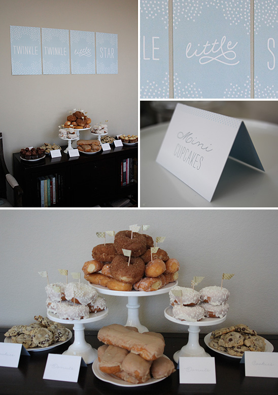 A Twinkle Twinkle Little Star Themed Baby Shower