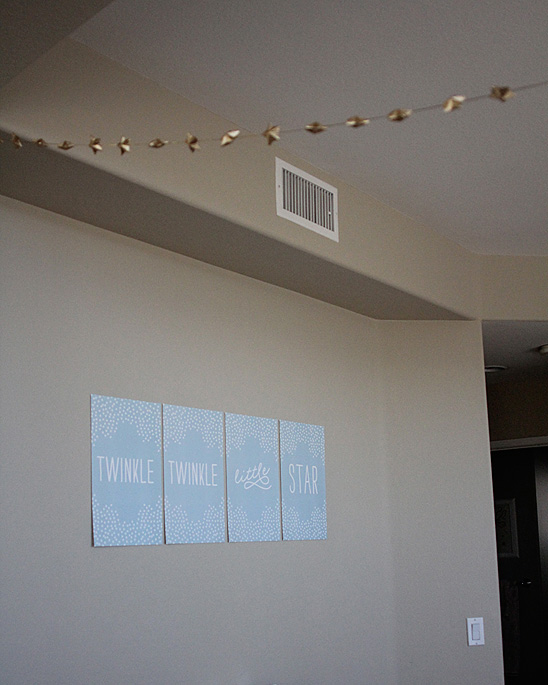 A Twinkle Twinkle Little Star Themed Baby Shower