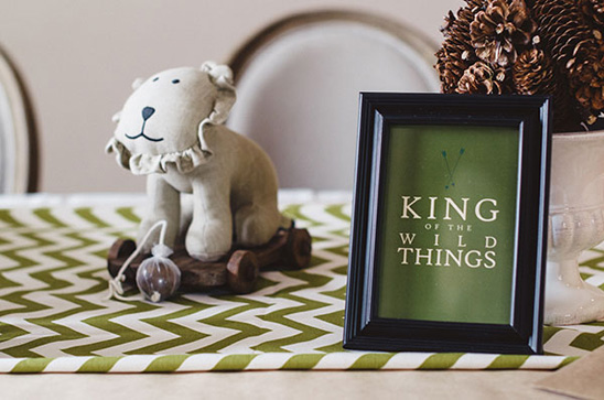 Where the Wild Things Are Themed 1st Birthday Party