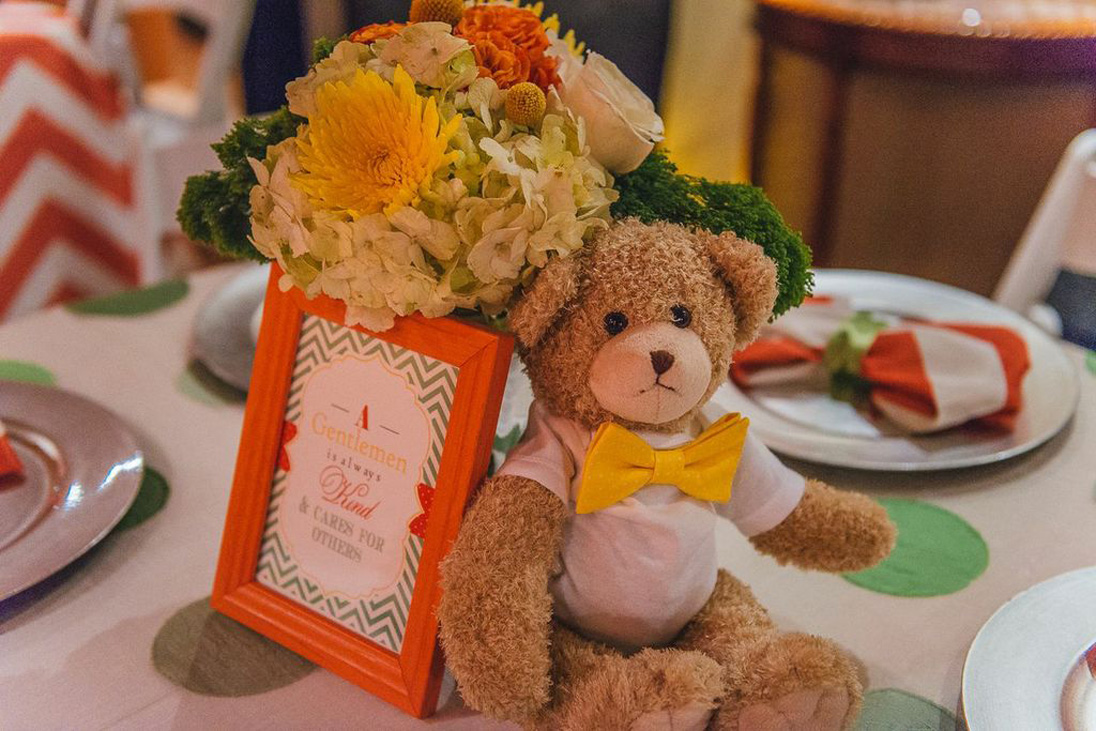 Bow Ties and Buttons Themed Baby Shower