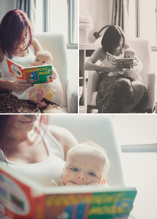 Three-month-old Portraits with Baby Girl Logan