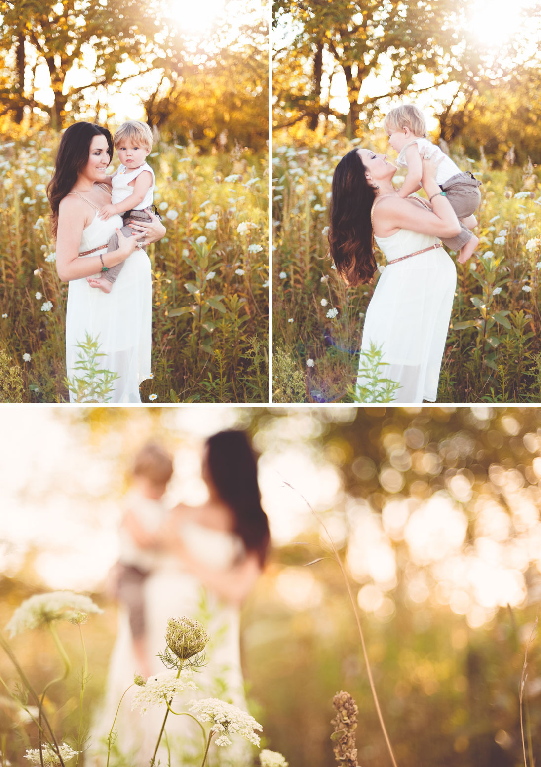 Beautiful Mother Son Maternity Shoot in Caledon