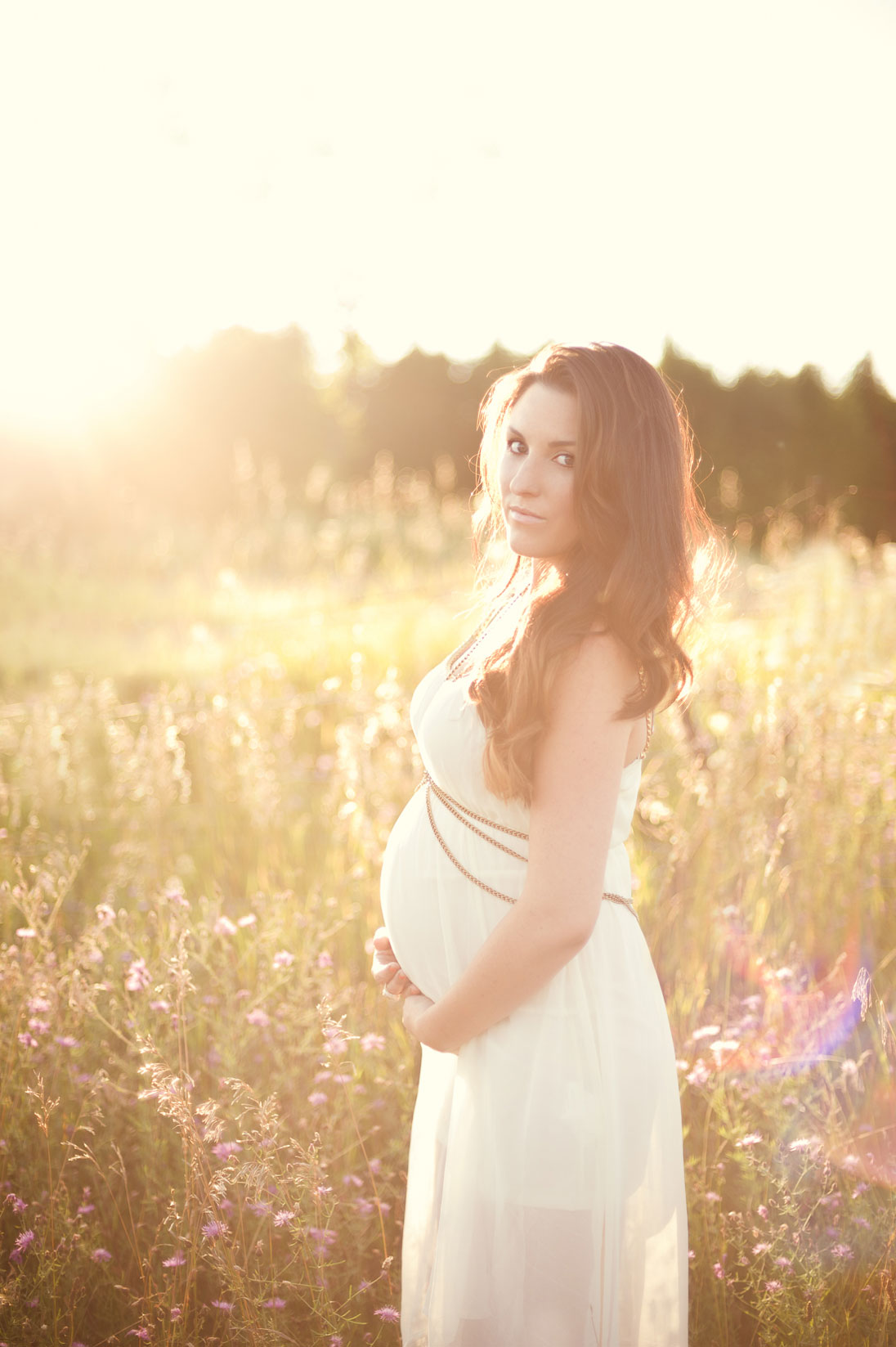 Beautiful Mother Son Maternity Shoot in Caledon