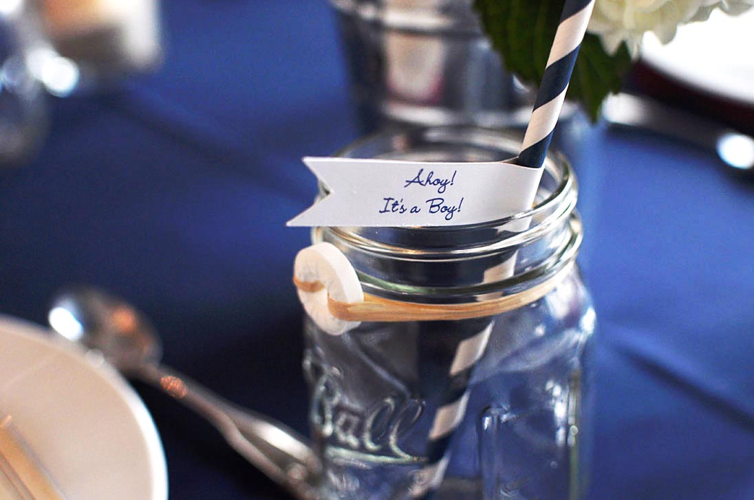 Ahoy! It's a Boy! - A Nautical Themed Baby Shower