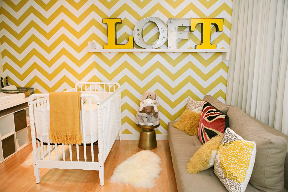 Baby Amelia and Her Eclectic Nursery