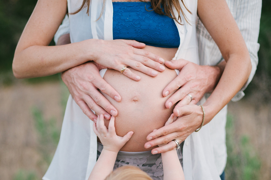 Fun Family Maternity Photos