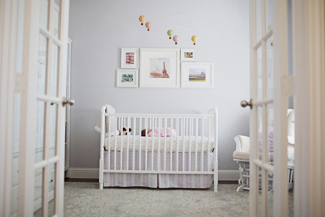 Baby Kate and Her Paris Inspired Nursery