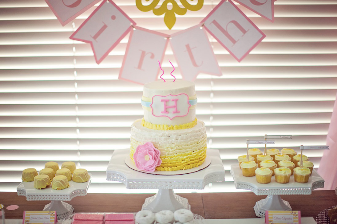 Sweet Lemonade Themed Birthday Party