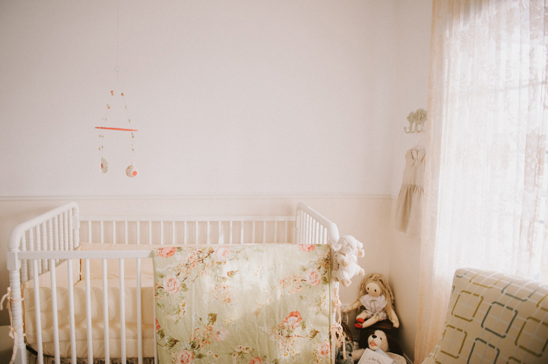 Soft, Vintage Inspired Nursery