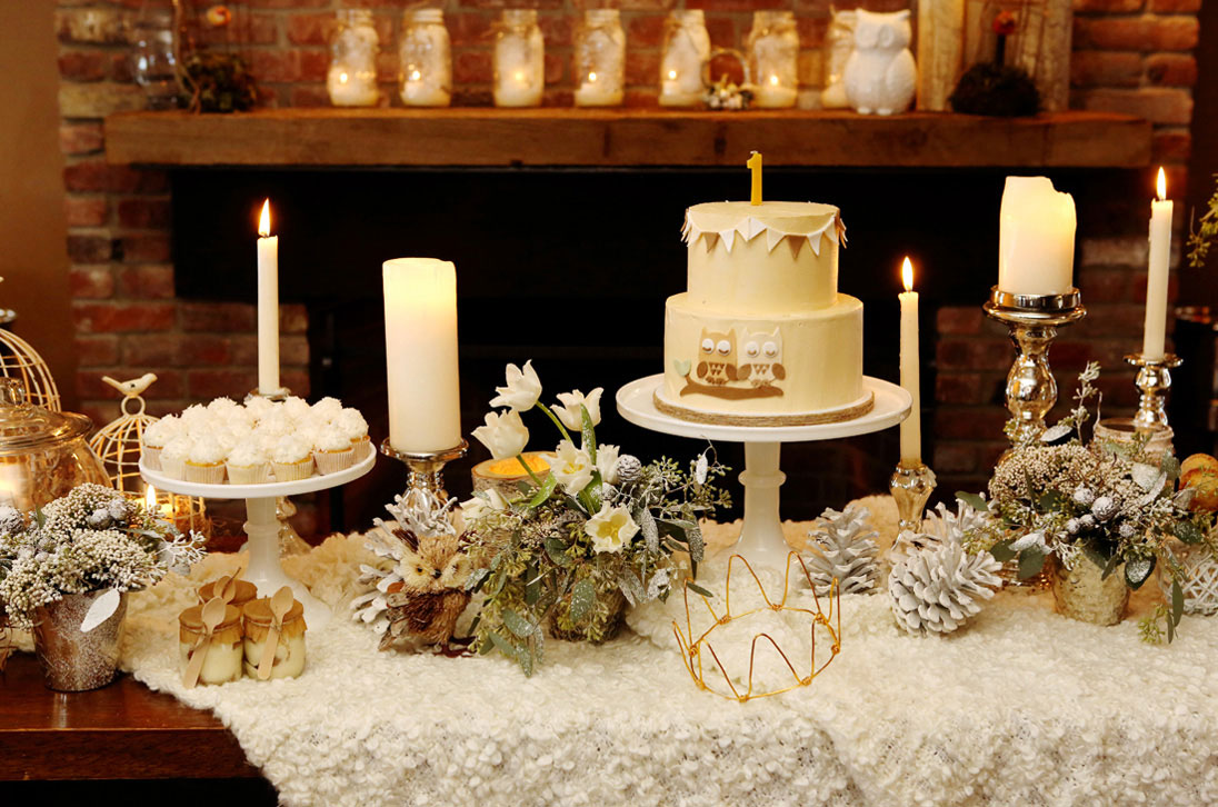 Rustic Winter Woodland Birthday Party