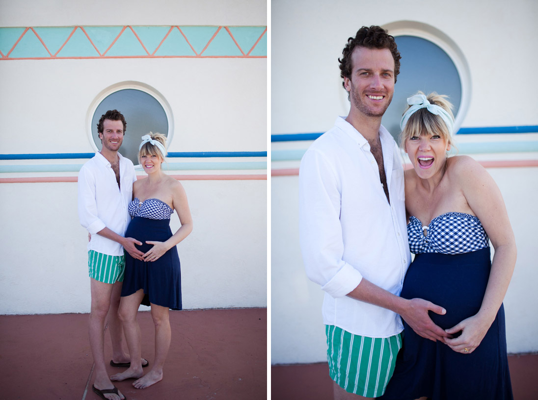 70s Inspired Maternity Shoot in St. Augustine