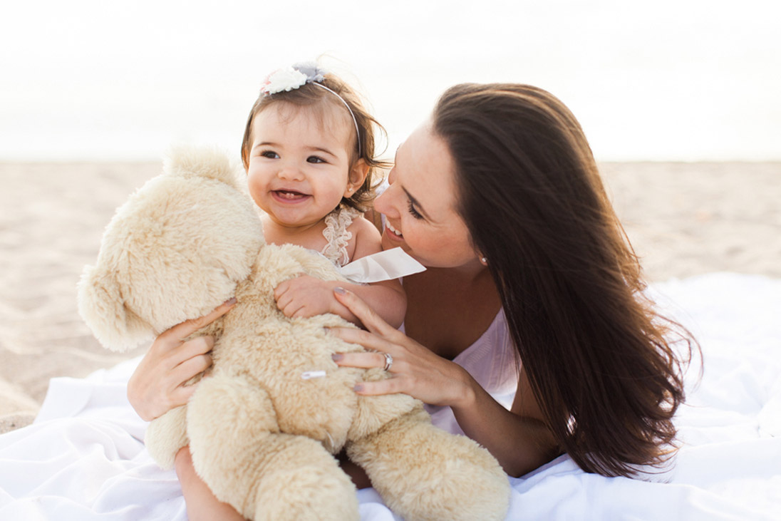 First Birthday Beach Portraits