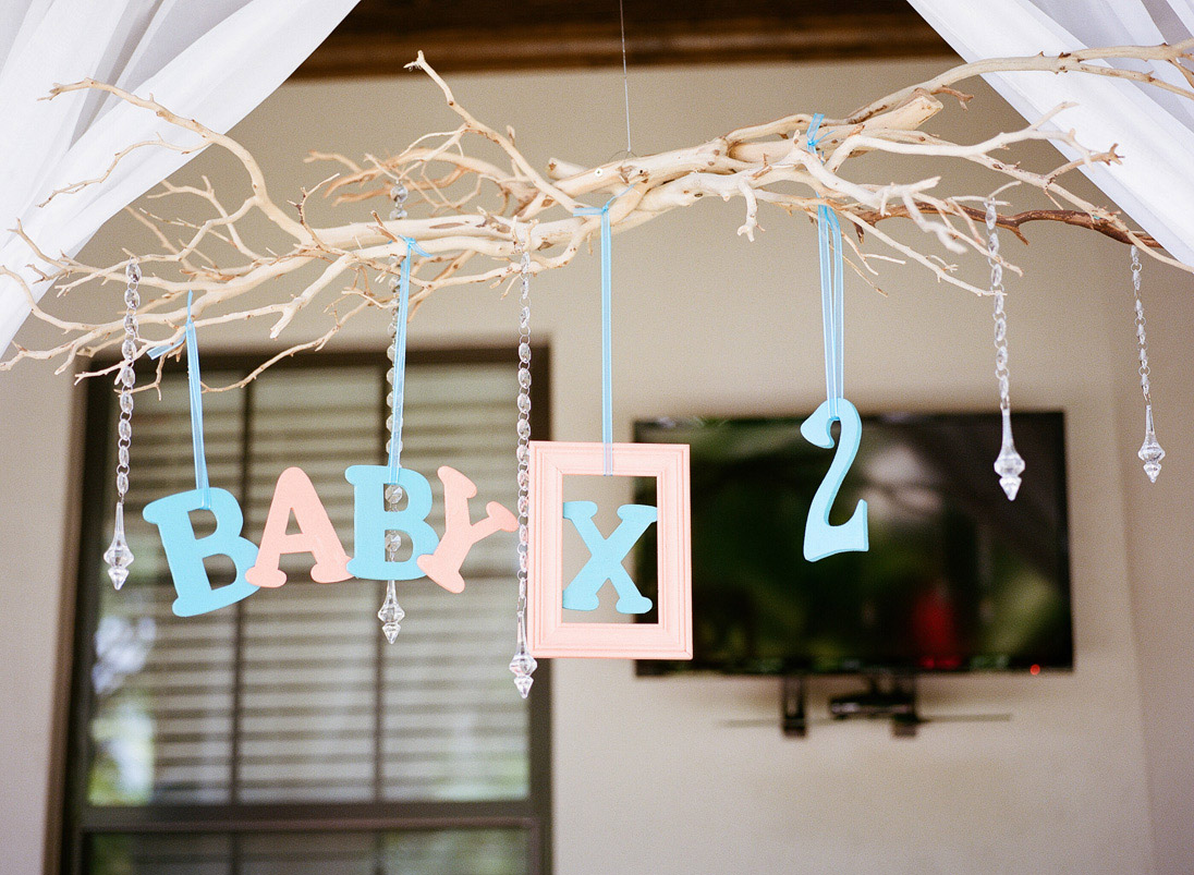 An Elegant Baby Shower with Twins on the Way