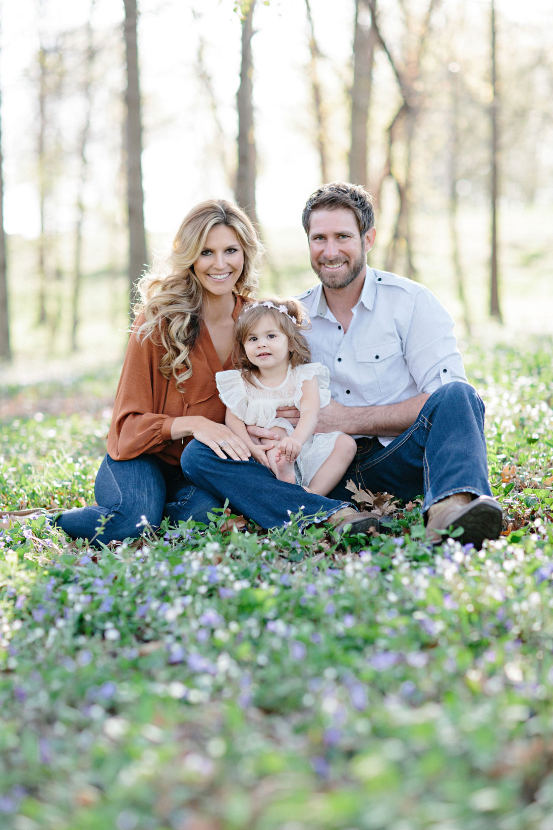 Adorable Family Portraits in the Park