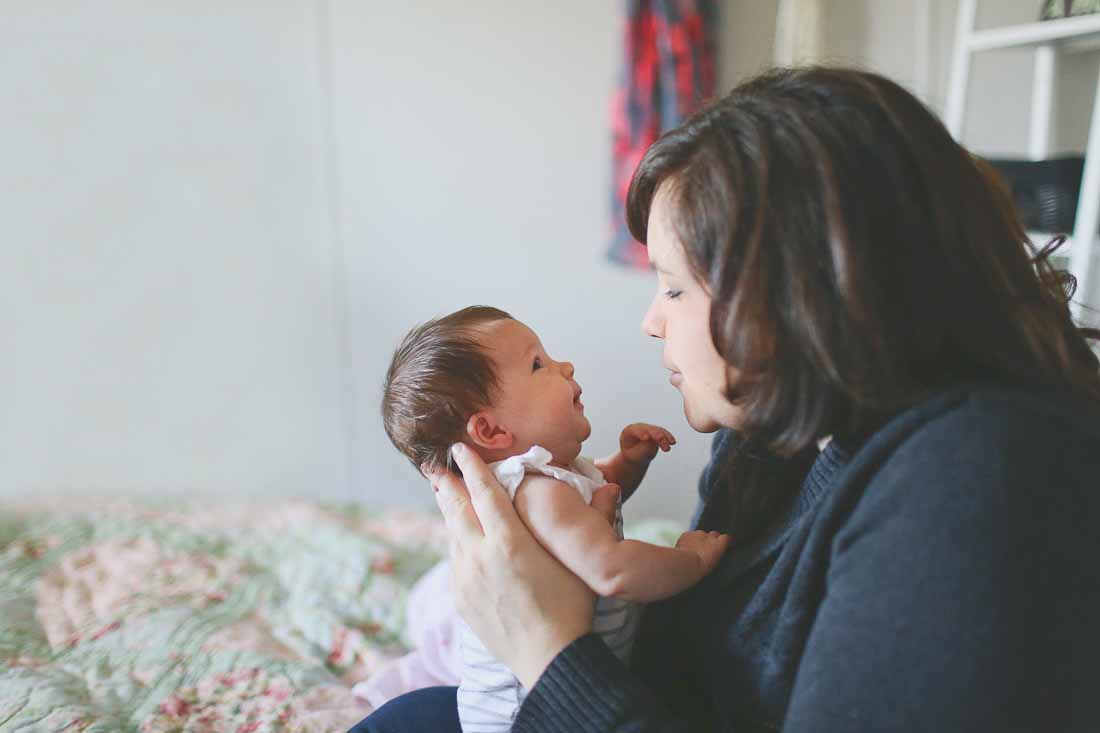 Sweet At-Home Twin Newborn Session