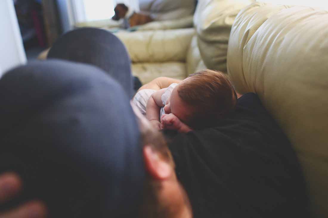Sweet At-Home Twin Newborn Session