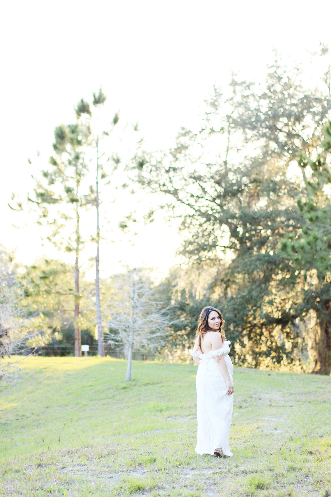 Sunset Family Maternity Session in Orlando, Florida